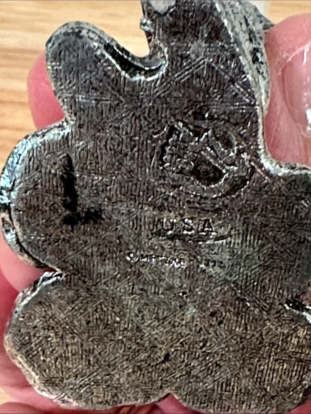 Vintage Metzke Pewter Bunny Rabbit Bud Vase | Cottagecore Glass Tube Vase